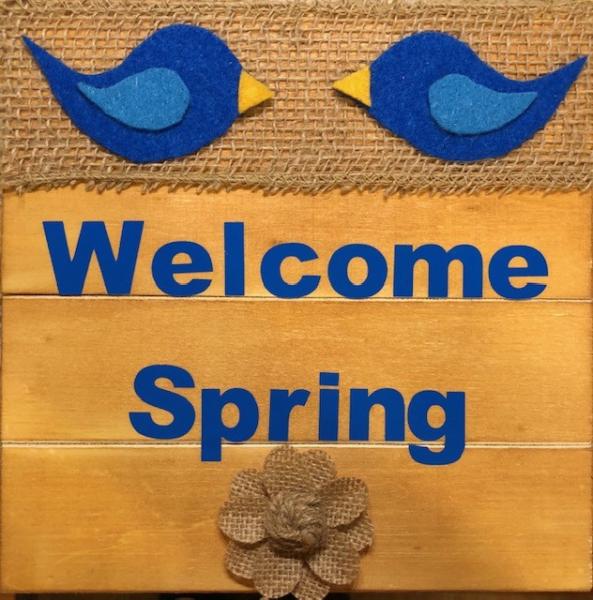 Image for event: Calling Crafters - Welcome Spring Sign