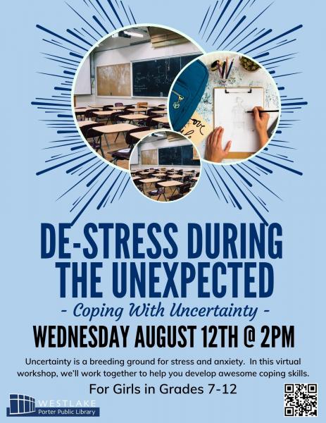 Image for event: De-Stress During the Unexpected: Coping with Uncertainty
