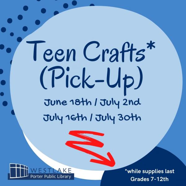 Image for event: Teen Crafts (Pick-Up)
