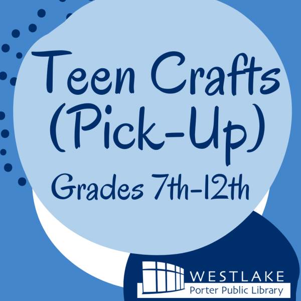 Image for event: Teen Craft Pick-Up
