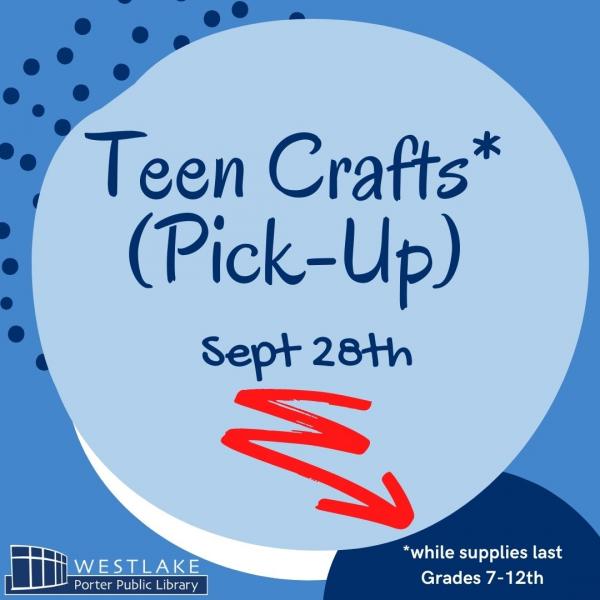 Image for event: Teen Crafts (Pick-Up)
