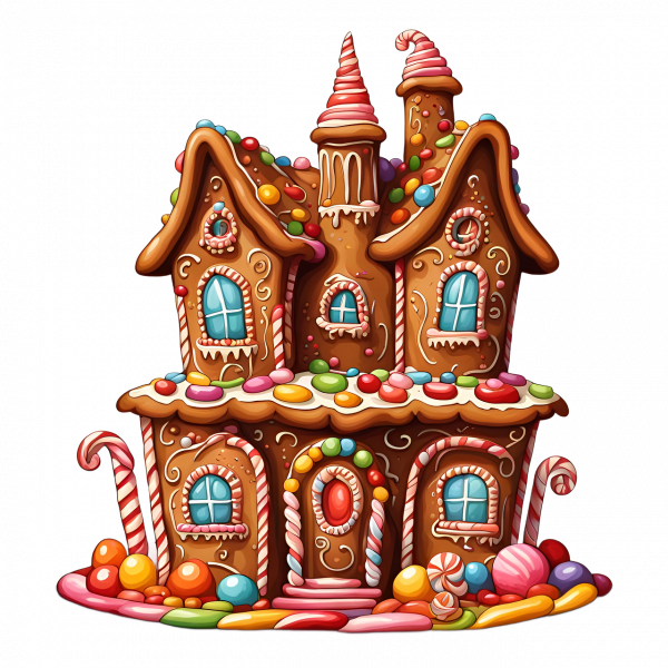 Image for event: Gingerbread House Display